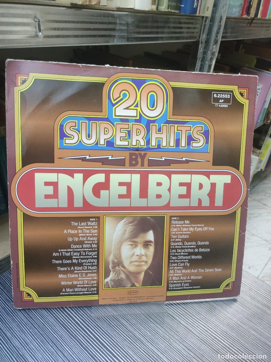 Discos de vinilo: Engelbert Humperdinck &ndash; 20 Super Hits By Engelbert - Foto 2