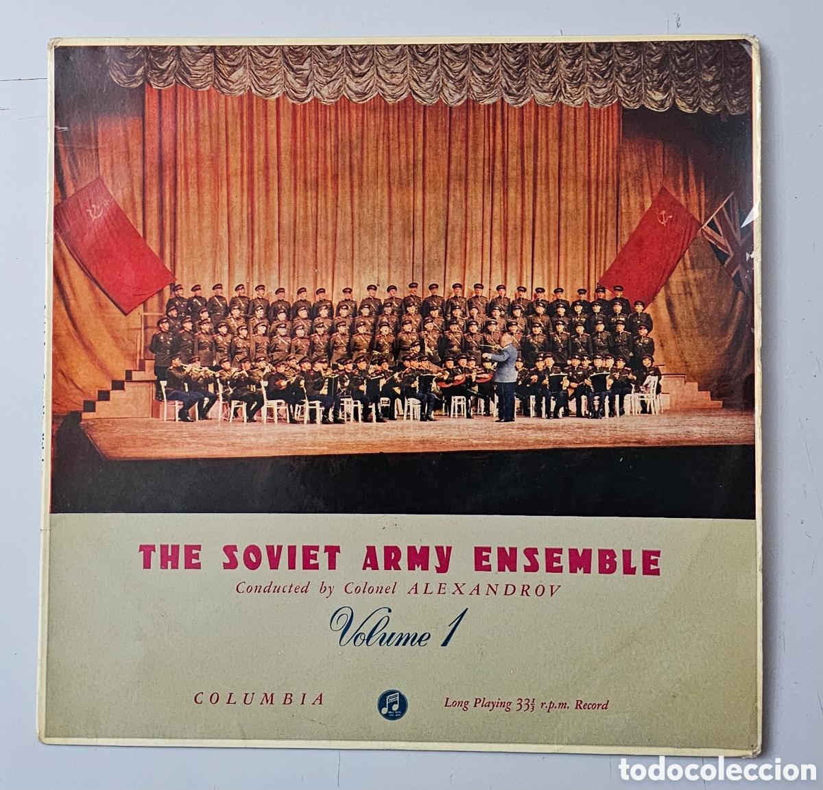 Disques de vinyle: LP 10&rdquo; THE SOVIET ARMY ENSEMBLE VOL.1 (UK - Columbia - 1956) Russian USSR Classical