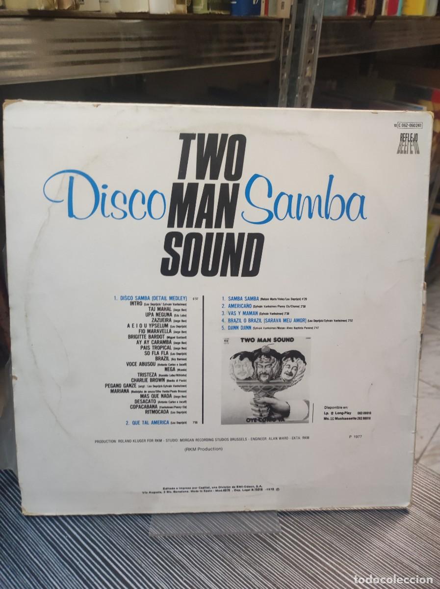 Discos de vinilo: Two Man Sound &ndash; Disco Samba (Versi&oacute;n Integra) - Foto 2
