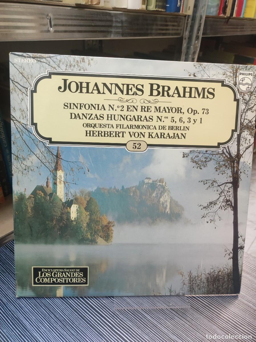 Discos de vinilo: BRAHMS SINFONIA N2 EN RE MAYOR OP 73 - Foto 1