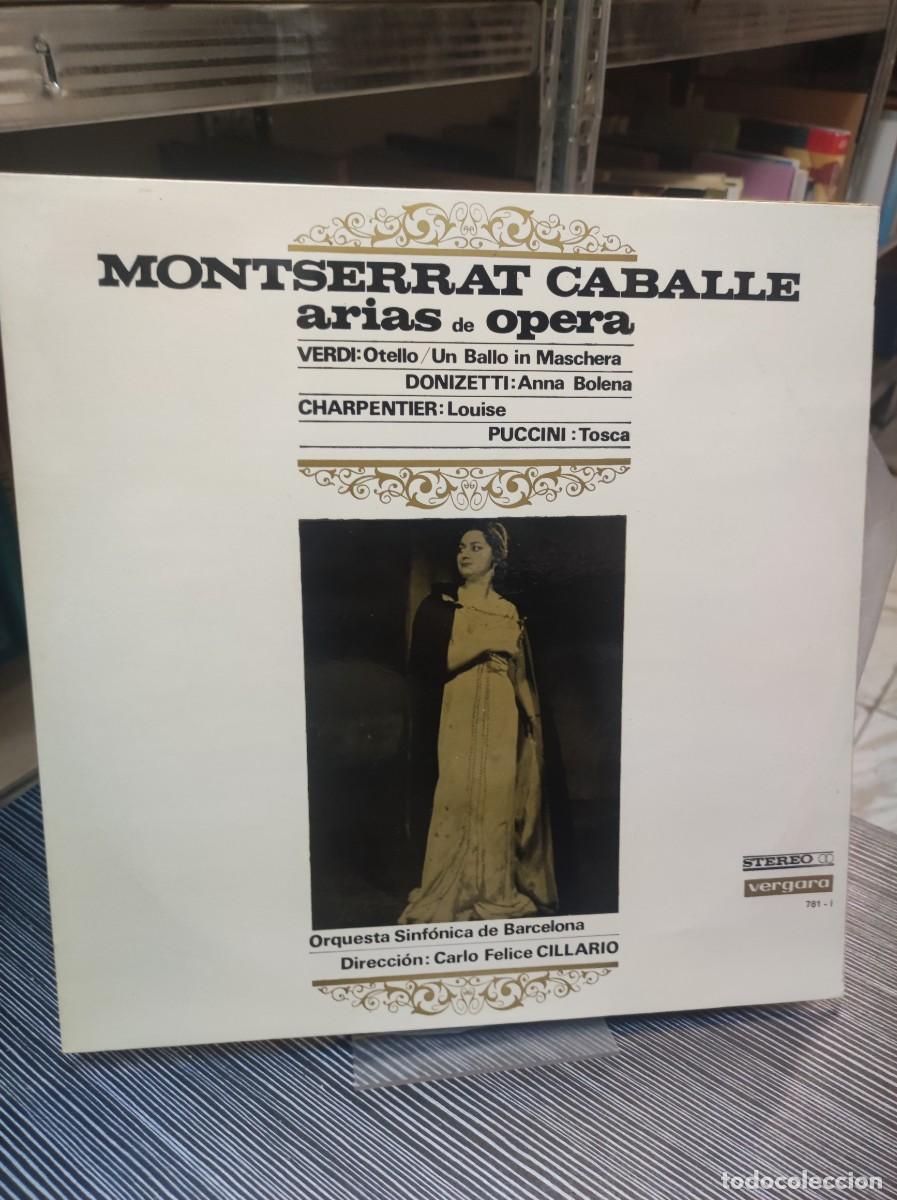Discos de vinilo: Montserrat Caball&eacute; &ndash; Arias De Opera - Foto 1