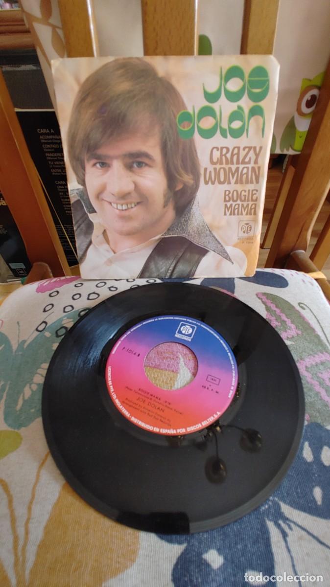 Discos de vinilo: JOE DOLAN-SINGLE CRAZY WOMAN - Foto 1