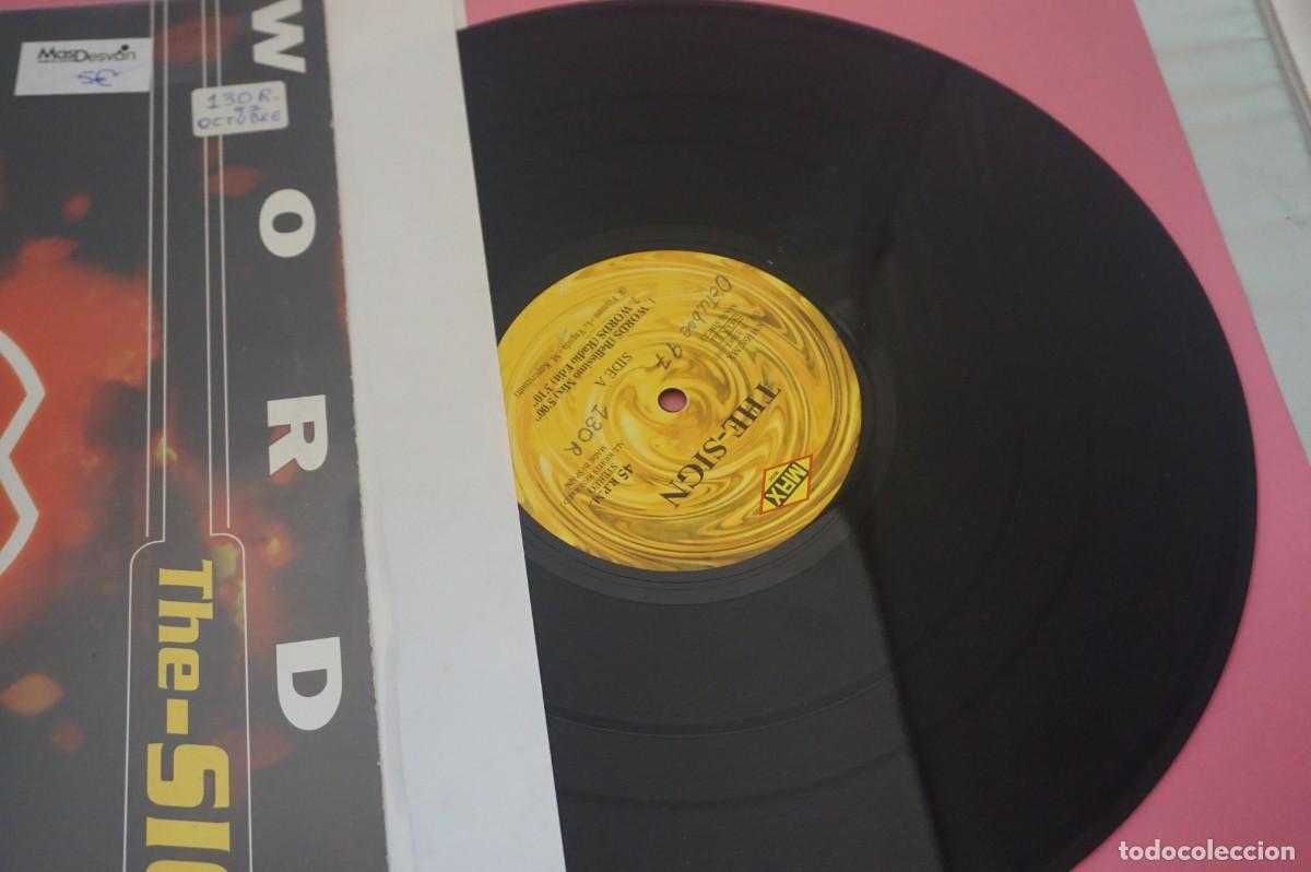 Discos de vinilo: MAXI SINGLE - The-Sign &ndash; Words - Foto 2