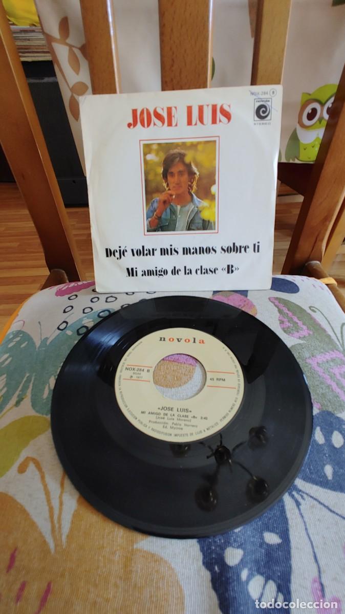 Discos de vinilo: JOSE LUIS-SINGLE DEJE VOLAR MIS MANOS SOBRE TI - Foto 1