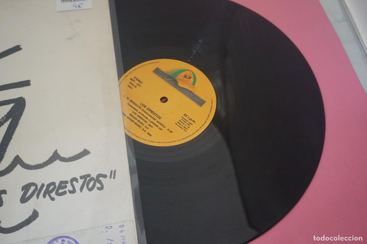 Discos de vinilo: MAXI SINGLE - LOS DIRESTOS - EL BARQUITO - Foto 2