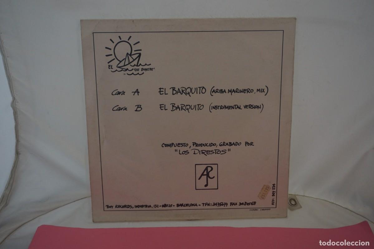 Discos de vinilo: MAXI SINGLE - LOS DIRESTOS - EL BARQUITO - Foto 3