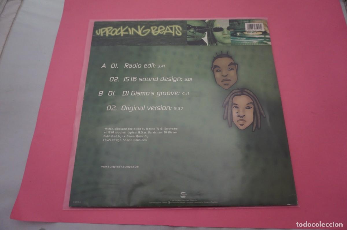Discos de vinilo: MAXI SINGLE - BOMFUNK MCS - UPROCKING BEATS - DISCO EN EXCELENTE ESTADO - Foto 3