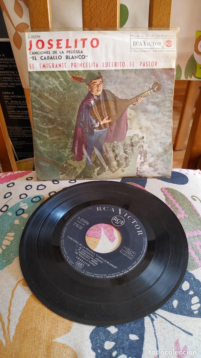 Discos de vinilo: JOSELITO-EP EL CABALLO BLANCO - Foto 1