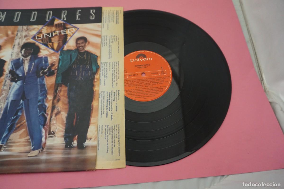 Discos de vinilo: MAXI SINGLE - Commodores &ndash; United - DISCO EN EXCELENTE ESTADO - Foto 2
