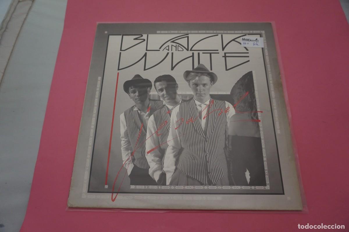 Discos de vinilo: MAXI SINGLE - BLACK & WHITE - JESABEL - DISCO EN BUEN ESTADO - Foto 1