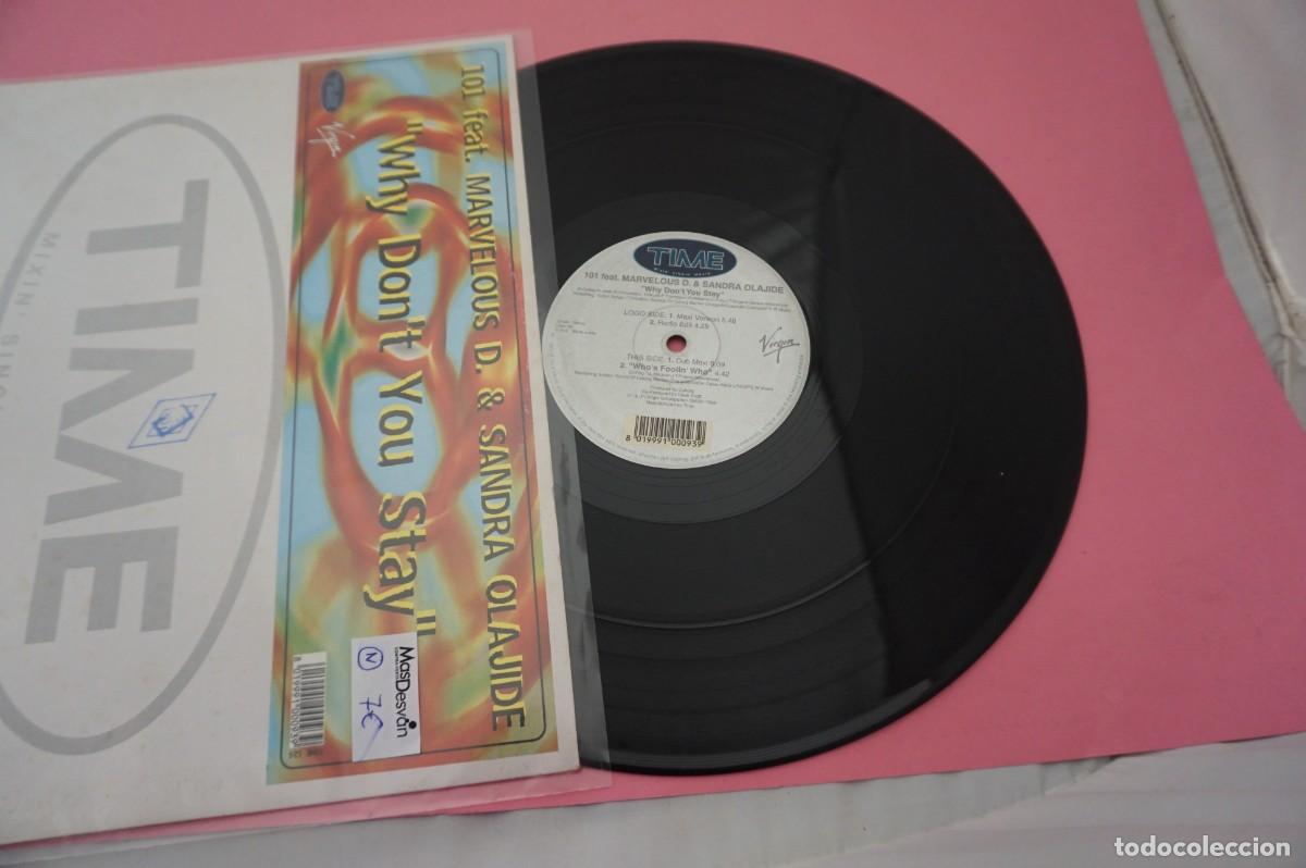Discos de vinilo: MAXI SINGLE - 101 feat. Marvelous D. & Sandra Olajide &ndash; Why Dont Y - VINILO EN EXCELENTE ESTADO - Foto 2