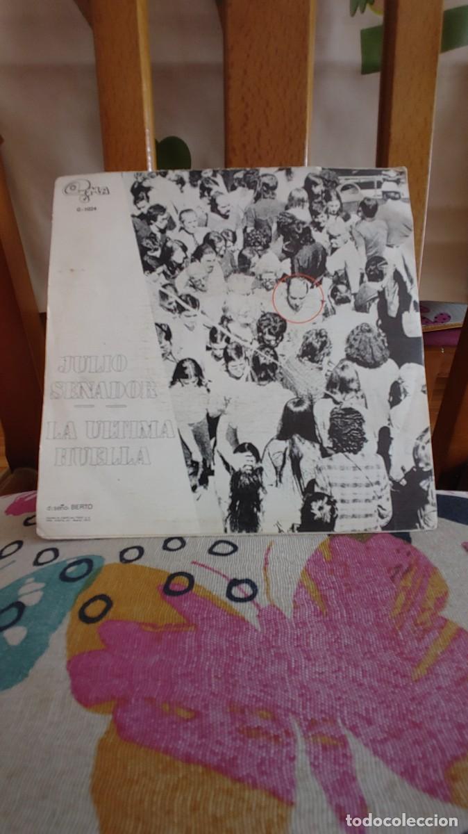 Discos de vinilo: JULIO SENADOR-SINGLE LA CIUDAD - Foto 2