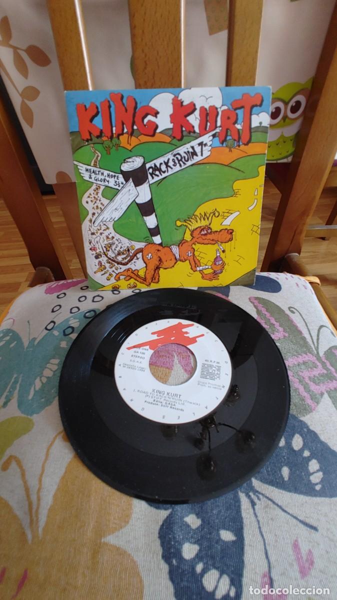 Discos de vinilo: KING KURT-SINGLE ROAD TO RACK &uml;N&uml;RUIN - Foto 1