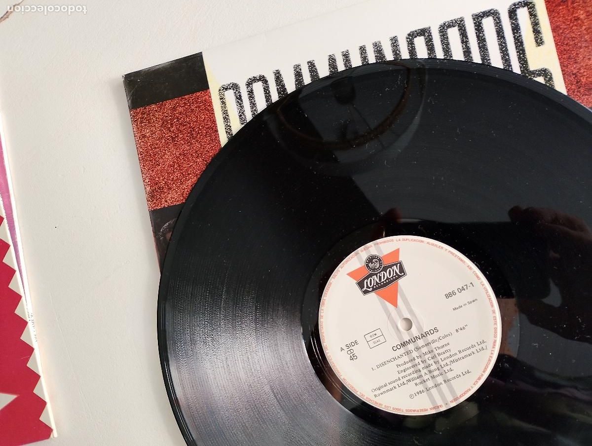 Discos de vinilo: Communards &ndash; Disenchanted (Dance) 1986 ed espa&ntilde;ola - Foto 2