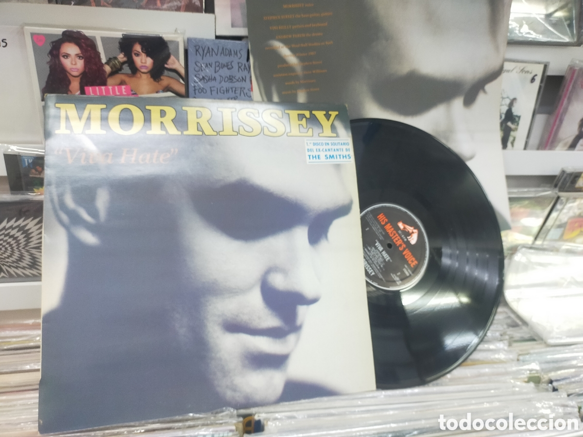 Discos de vinilo: Morrissey LP viva hate Espa&ntilde;a 1988 - Foto 1