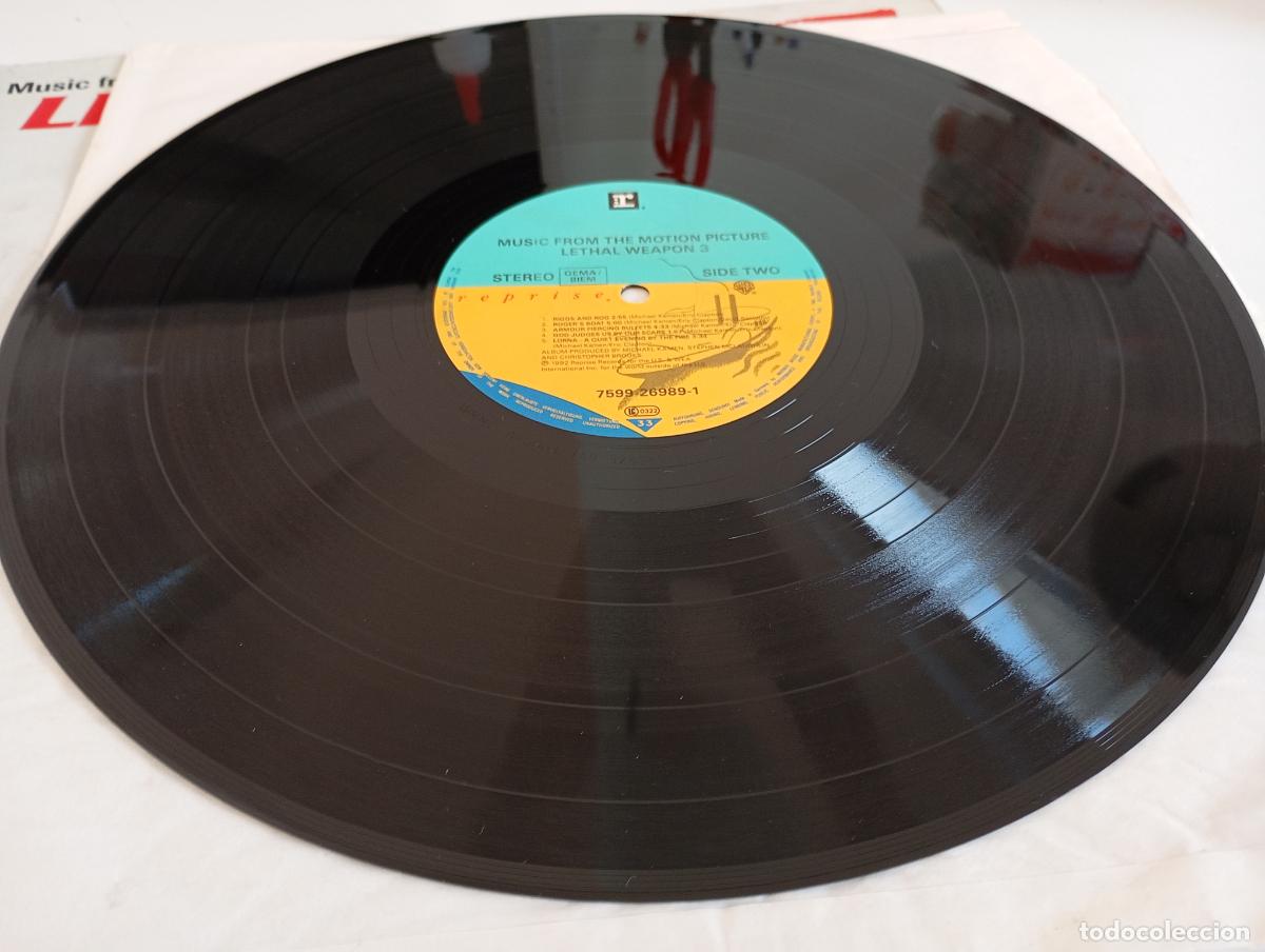 Discos de vinilo: LETHAL WEAPON 3- BSO LP - Foto 3