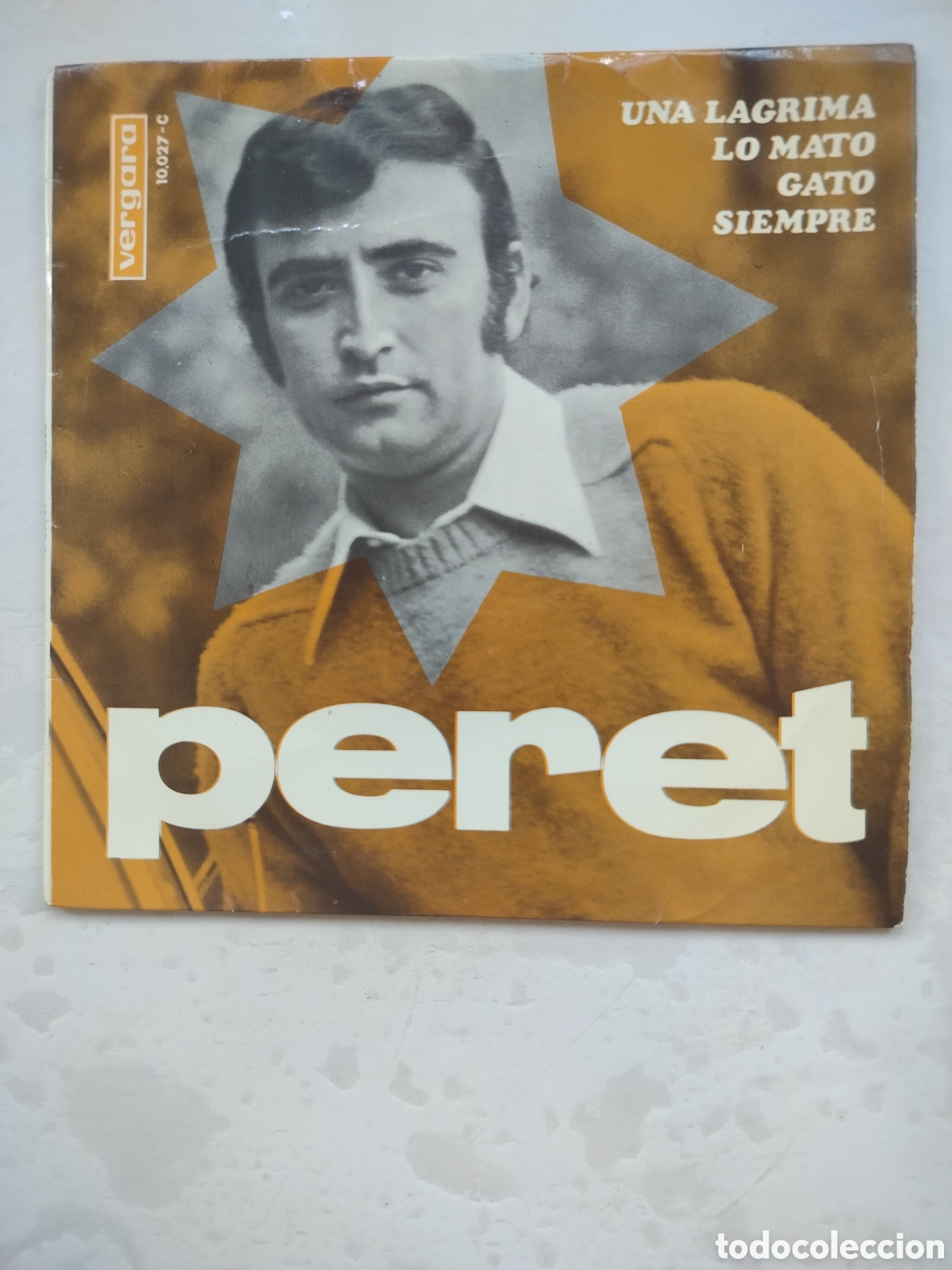 Discos de vinilo: Peret Una L&aacute;grima 1967 - Foto 1