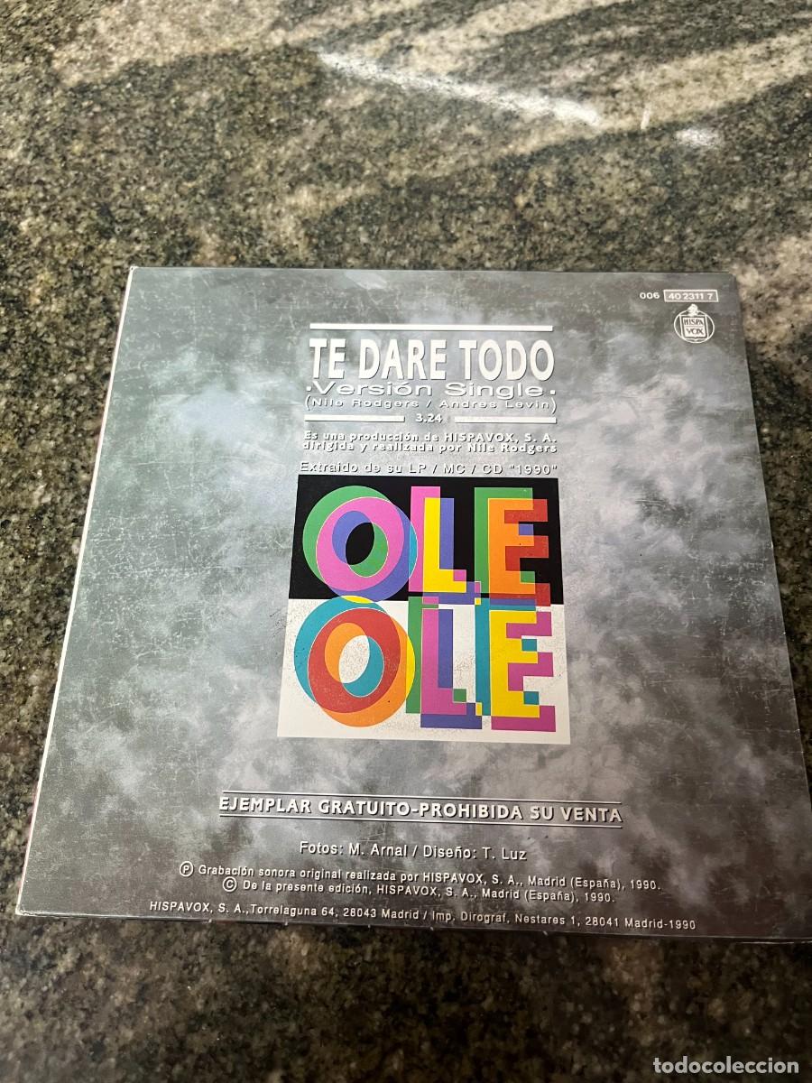 Discos de vinilo: Ole Ole &lrm;&ndash; Te Dar&eacute; Todo - Foto 2