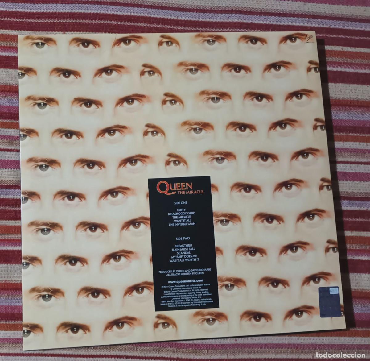 Discos de vinilo: QUEEN - THE MIRACLE - LP - Foto 2