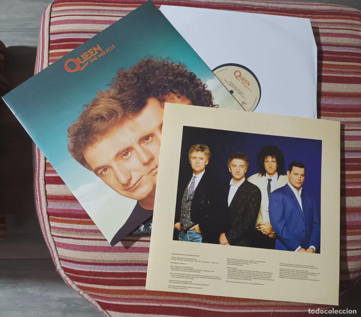 Discos de vinilo: QUEEN - THE MIRACLE - LP - Foto 3