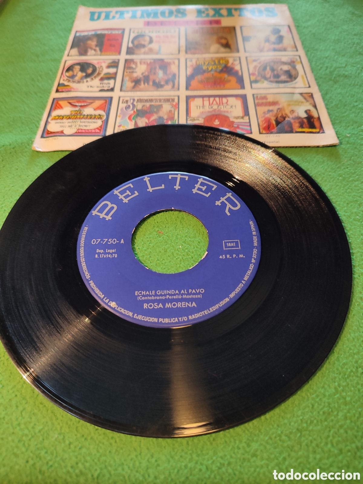 Discos de vinilo: Rosa Morena - &Eacute;chale guinda al pavo - Foto 2