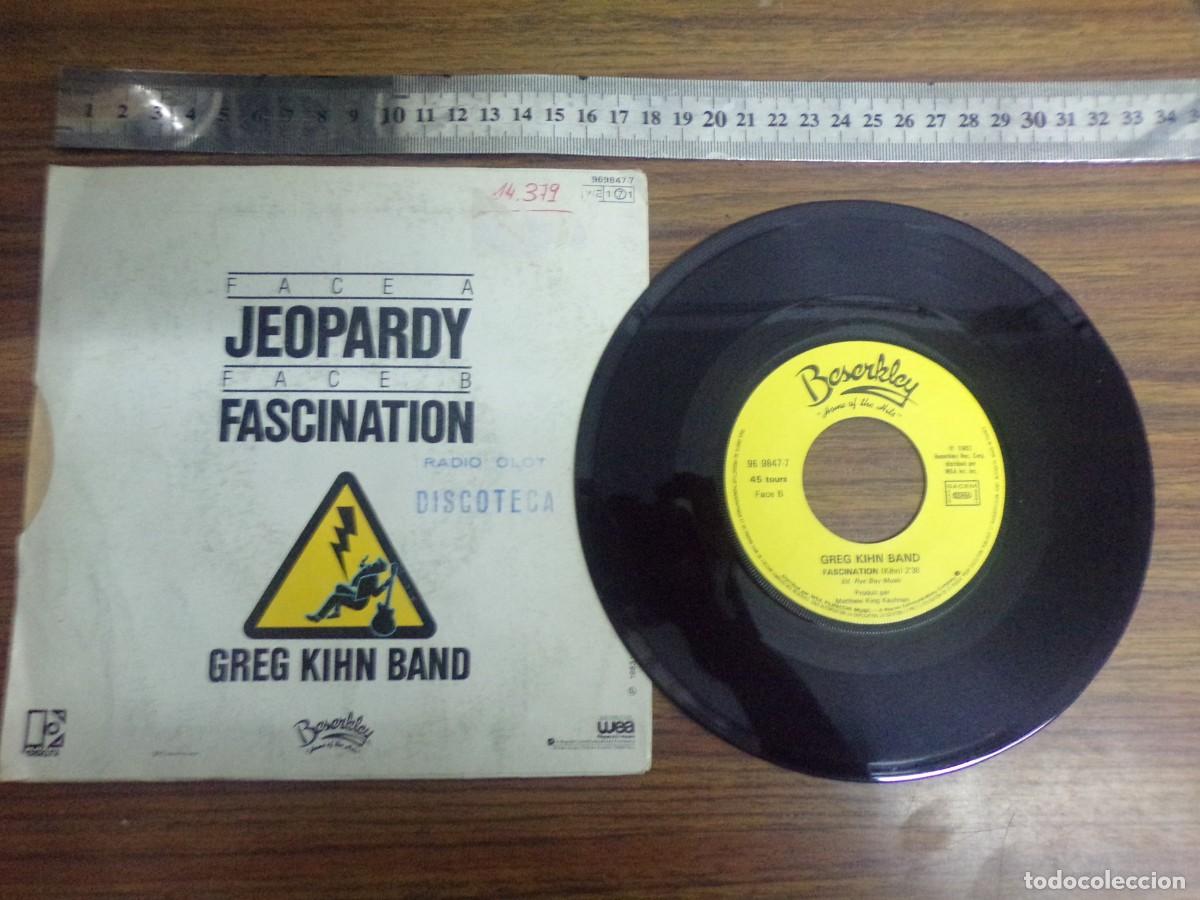 Discos de vinilo: disco vinilo. Jeopardy. Greg Kihn Band - Foto 3