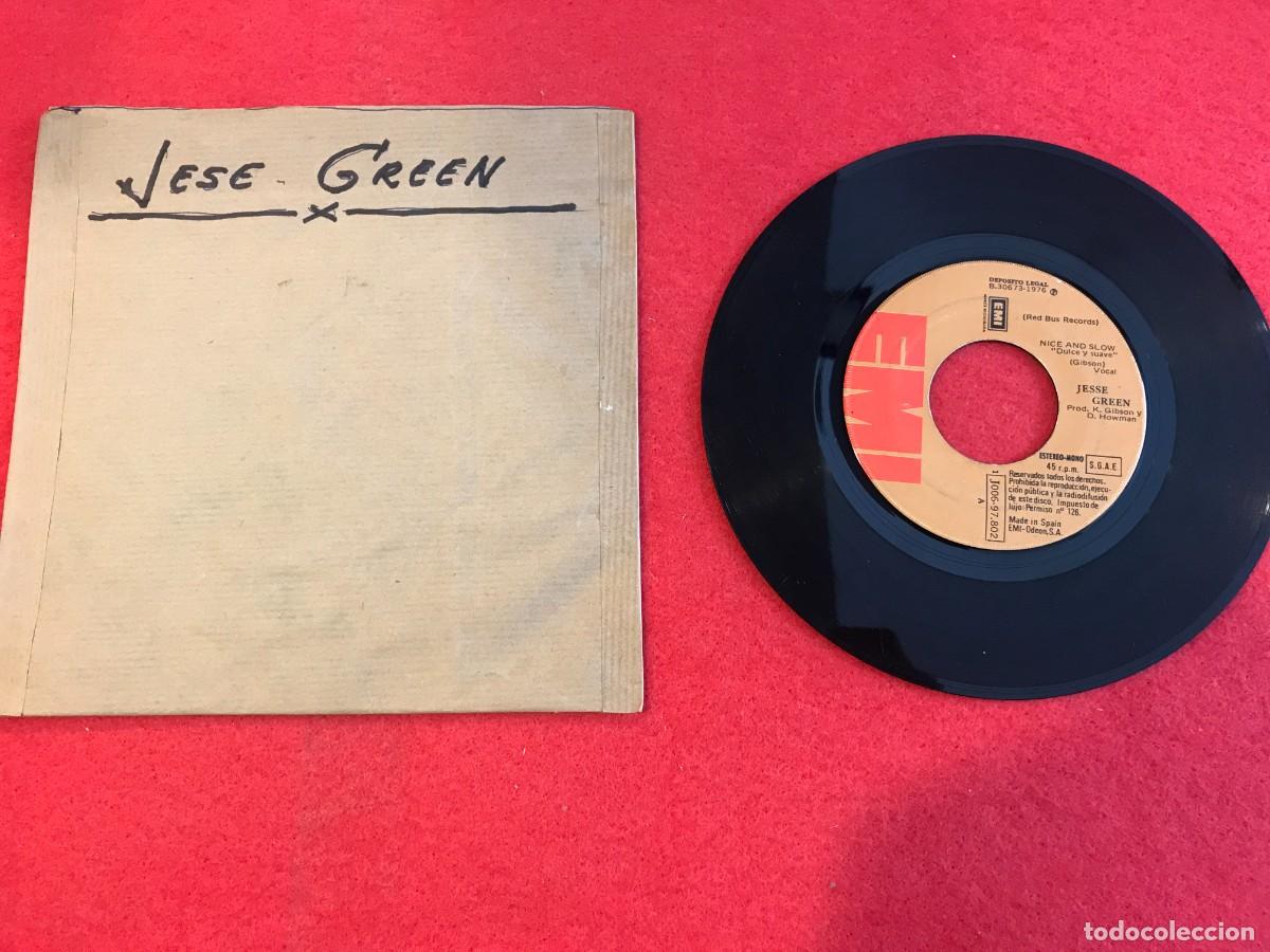 Discos de vinilo: SINGLE/ EP. JESSE GREEN. NICE AND SLOW. 1976 - Foto 1