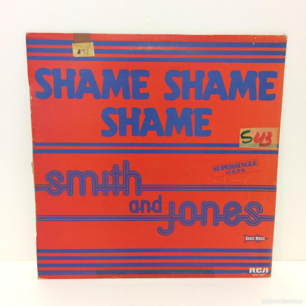 Discos de vinilo: Disco Vinilo: Smith and Jones - Same same same - Maxi Single 45 rpm - SPCO 7387 - Foto 1