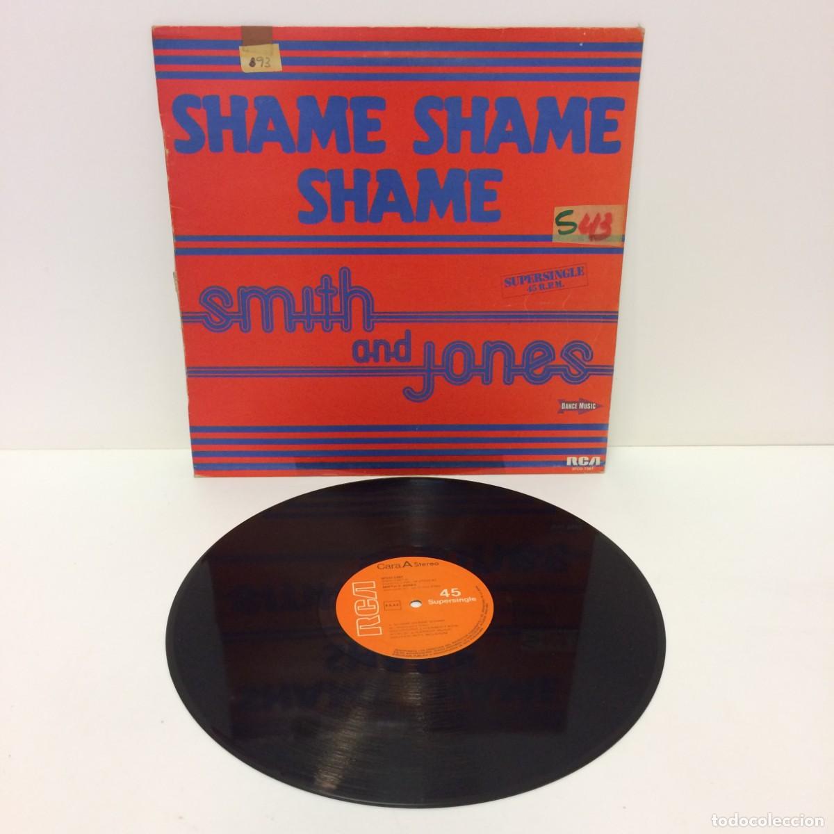 Discos de vinilo: Disco Vinilo: Smith and Jones - Same same same - Maxi Single 45 rpm - SPCO 7387 - Foto 2