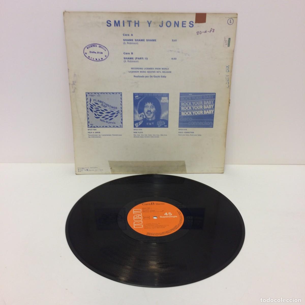 Discos de vinilo: Disco Vinilo: Smith and Jones - Same same same - Maxi Single 45 rpm - SPCO 7387 - Foto 3
