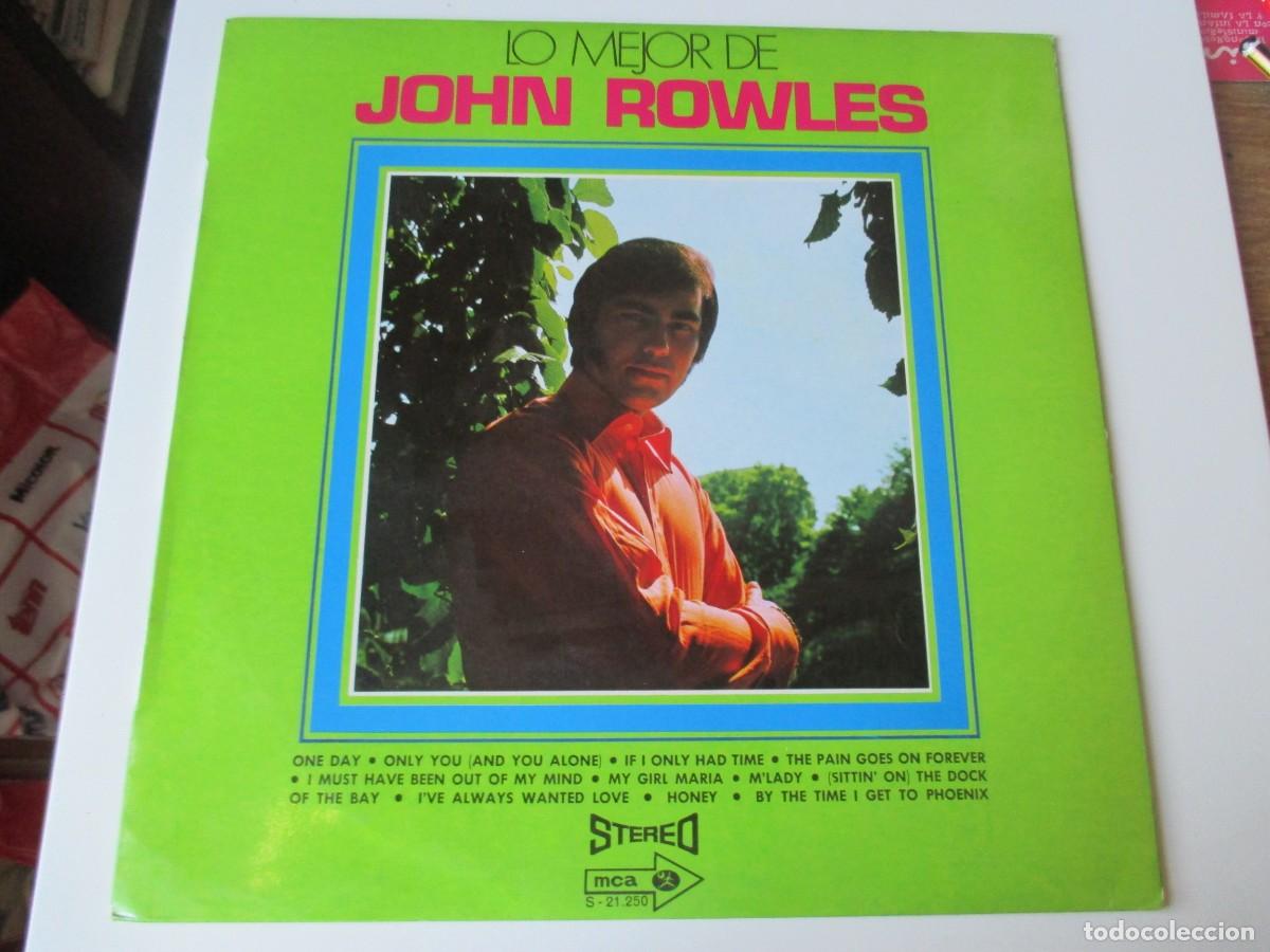 Discos de vinilo: JOHN ROWLES Lo mejor de .... Z317 - Foto 1
