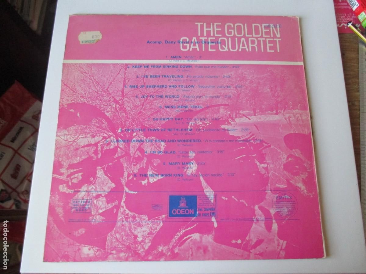 Discos de vinilo: THE GOLDEN GATE QUARTET Z321 - Foto 2