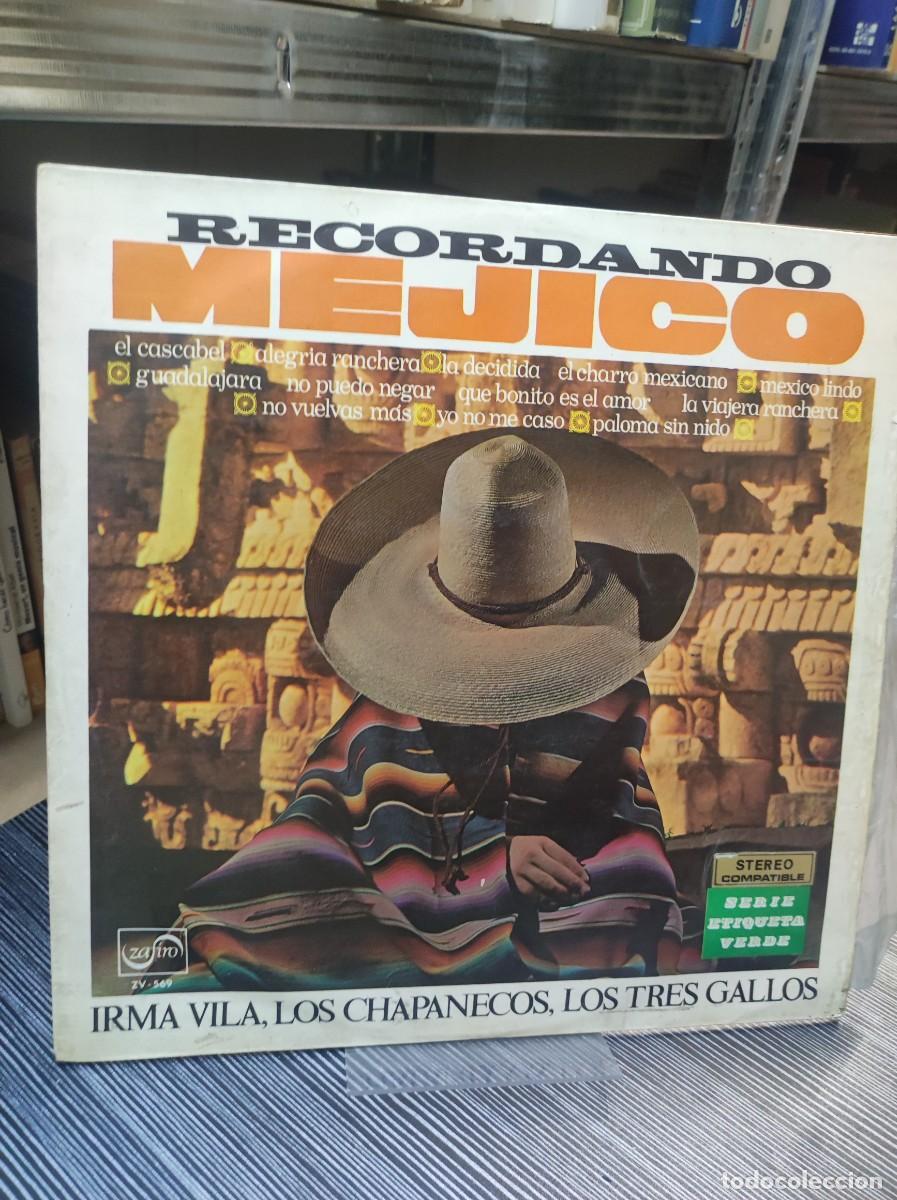 Discos de vinilo: Recordando Mejico Ranchera, Mariachi - Foto 1