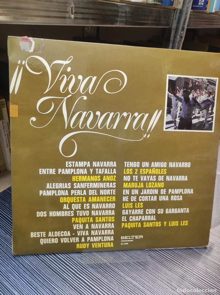 Discos de vinilo: &iexcl;&iexcl;Viva Navarra!! LP EXITOS - Foto 1