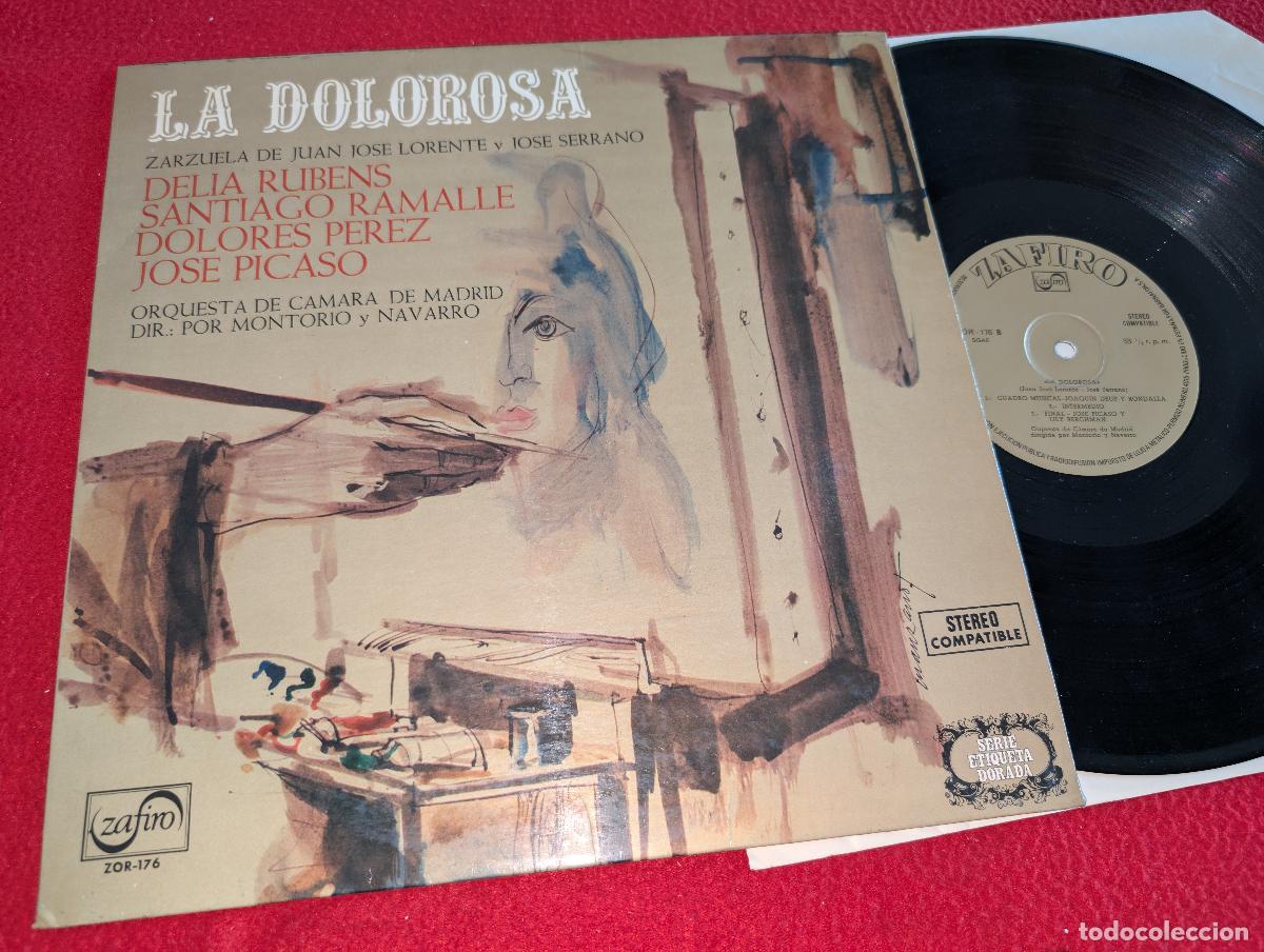 Discos de vinil: MADRID dir Montorio+Navarro DOLOROSA Rubens+Ramalle+Perez+Picaso LP 1972 Zafiro
