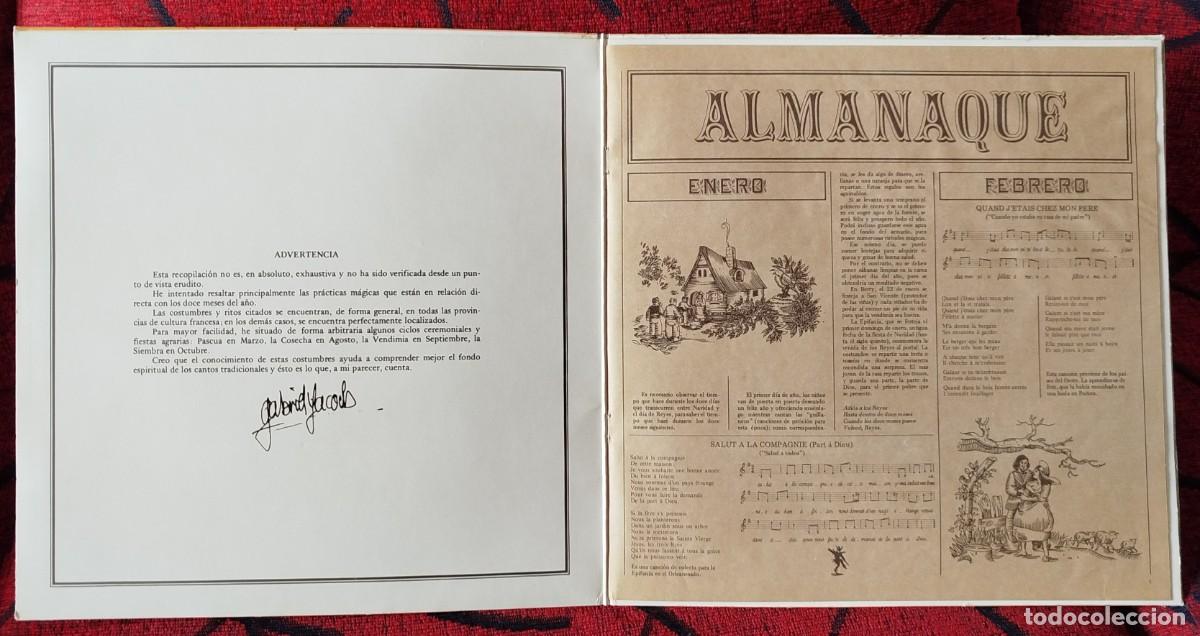Discos de vinilo: MALICORNE ** Almanach ** VINILO LP 1978 - Foto 5