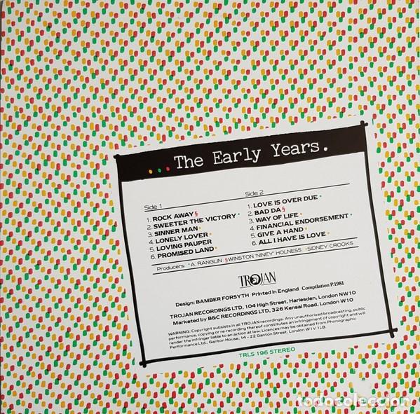 Discos de vinilo: Gregory Isaacs &ndash; ...The Early Years - Foto 2