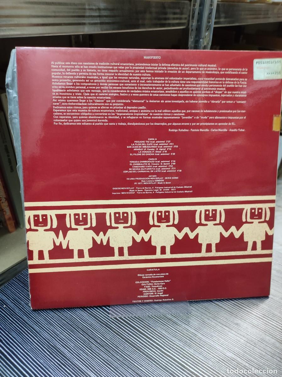 Discos de vinilo: Jatari &ndash; Canci&oacute;n Ecuatoriana - Foto 2