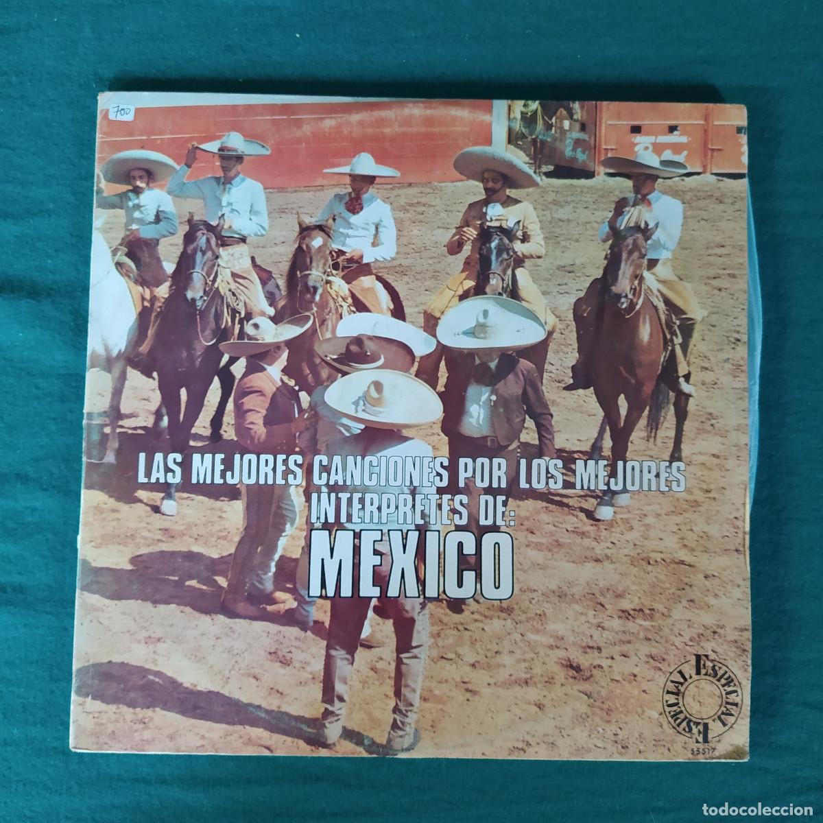 Discos de vinilo: Las Mejores Canciones Por Los Mejores Interpretes De: Mexico