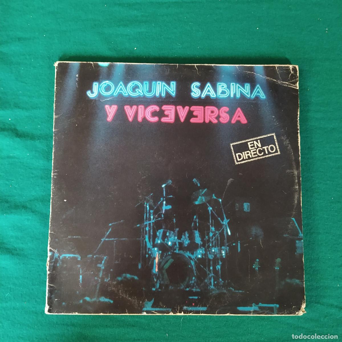Discos de vinilo: Joaqu&iacute;n Sabina Y Viceversa &ndash; En Directo - Foto 1