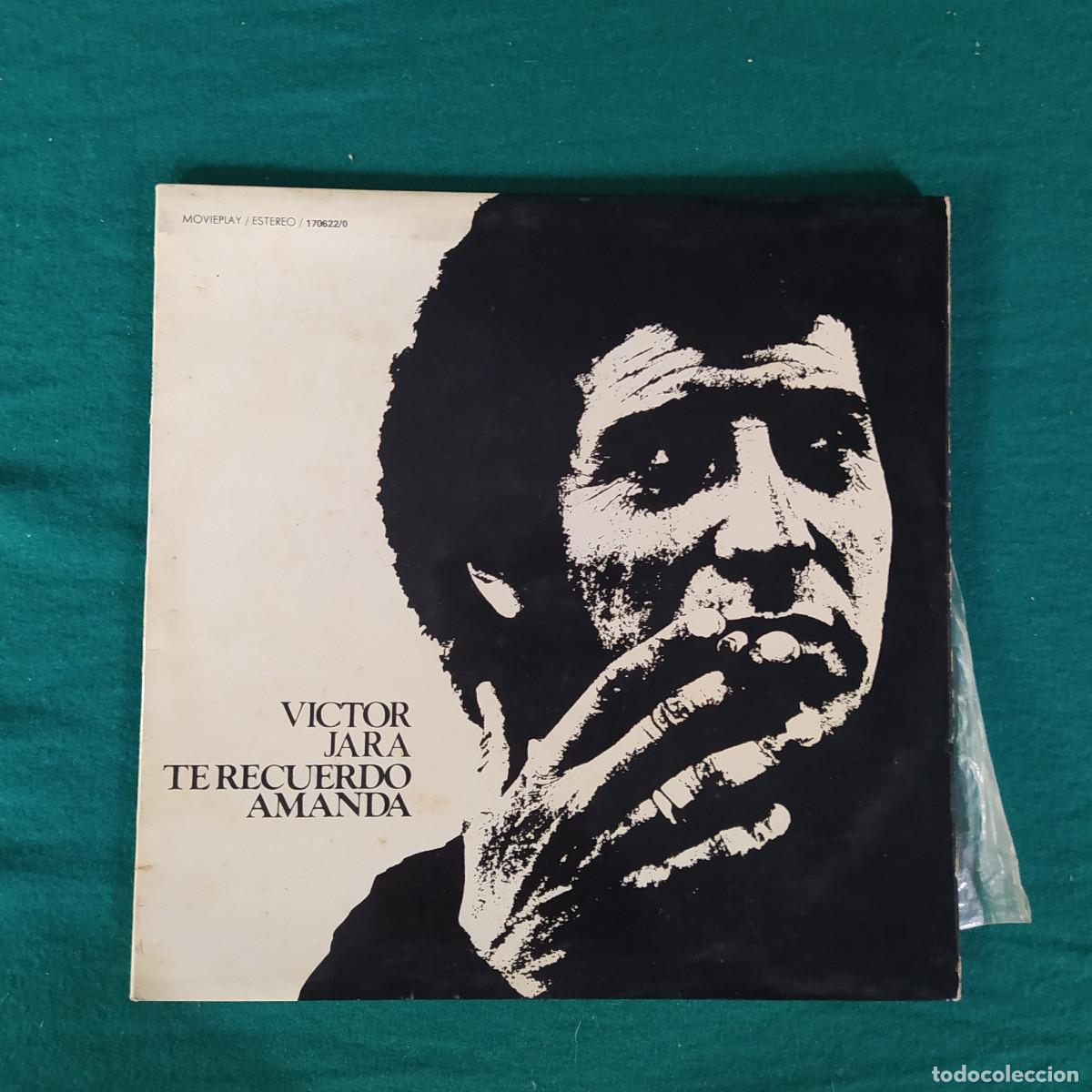 Discos de vinilo: Victor Jara &ndash; Te Recuerdo Amanda - Foto 1