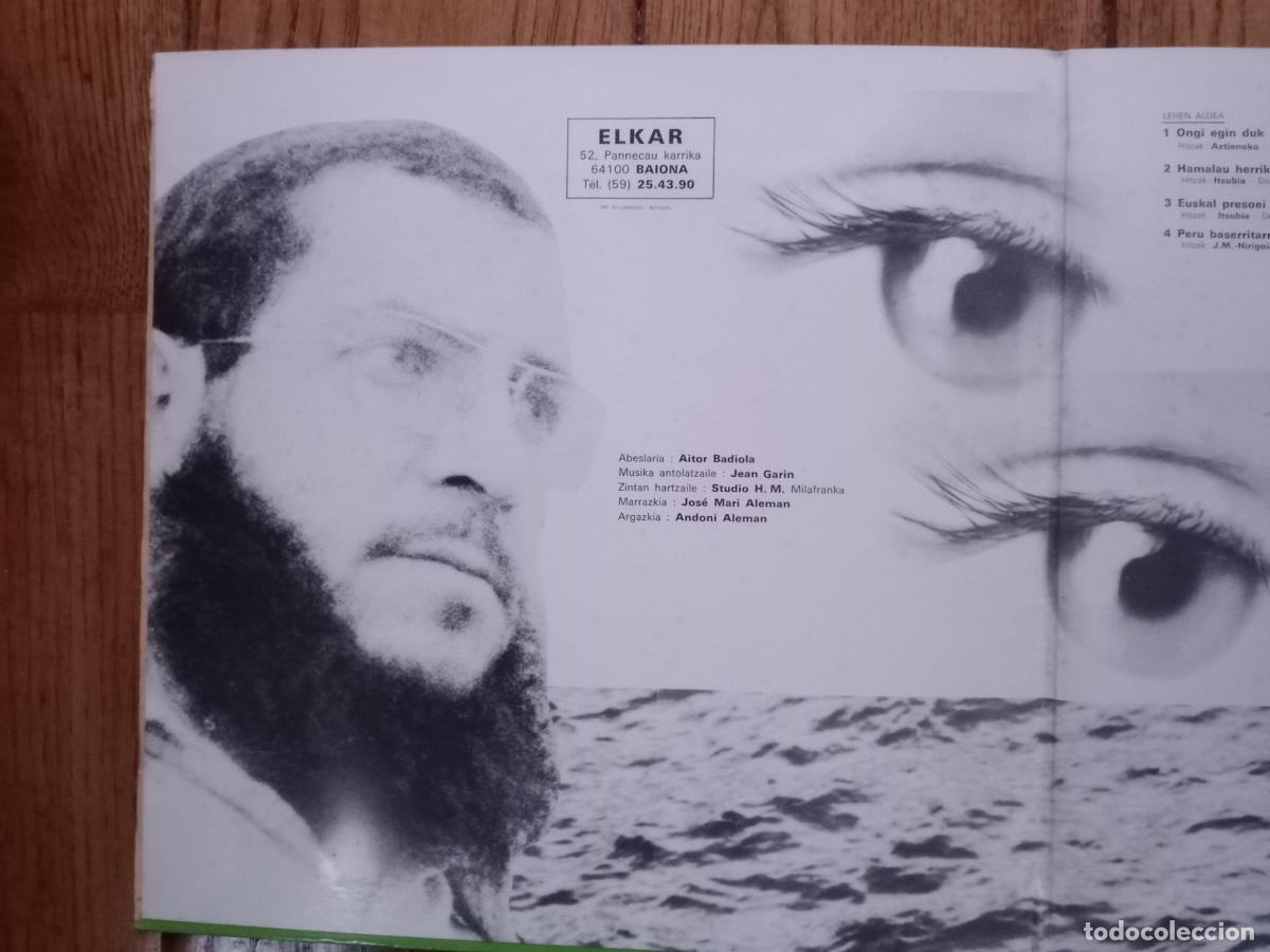 Discos de vinilo: Aitor Badiola - ongi egin duk mutil - Foto 2