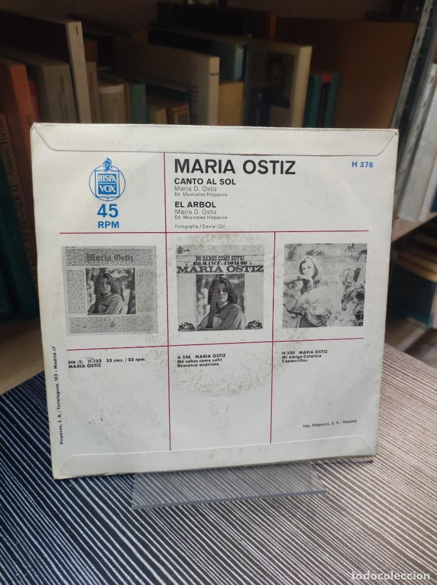 Discos de vinilo: Maria Ostiz &ndash; Canto Al Sol - Foto 2