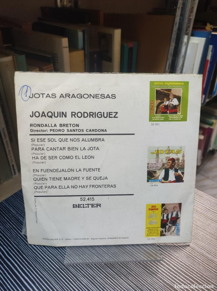 Discos de vinilo: Joaquin Rodriguez &ndash; Jotas Aragonesas - Foto 2