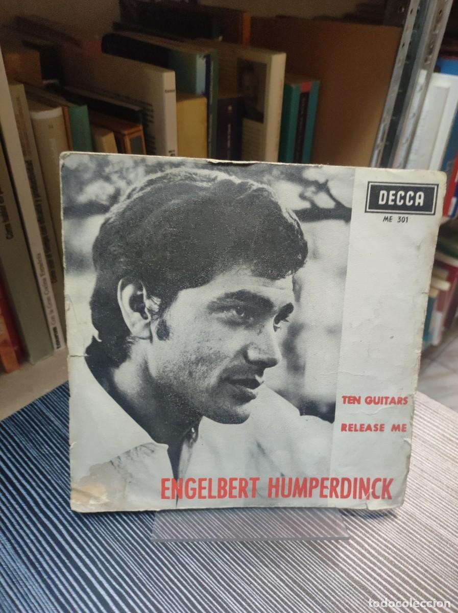 Discos de vinilo: Engelbert Humperdinck &ndash; Ten Guitars / Release Me - Foto 1