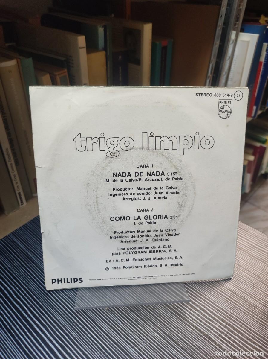 Discos de vinilo: Trigo Limpio &ndash; Nada De Nada - Foto 2