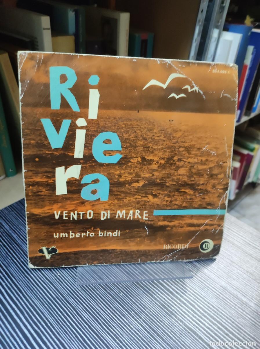 Discos de vinilo: RIVIERA VENTO DI MARE UMBERTO BINDI - Foto 1