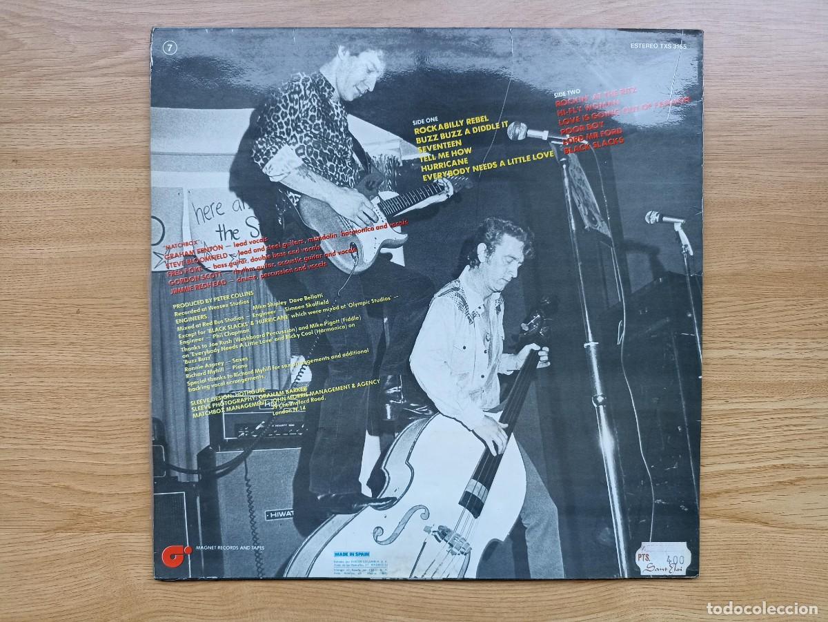 Discos de vinilo: Matchbox, disco (vinilo,LP) - Foto 3
