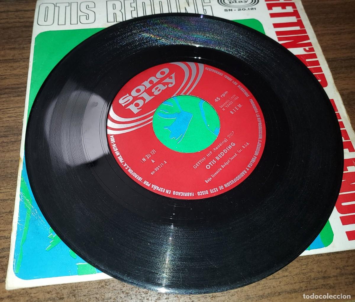Discos de vinilo: Otis Redding &ndash; Gettin Hip - SINGLE 1968 - Foto 3