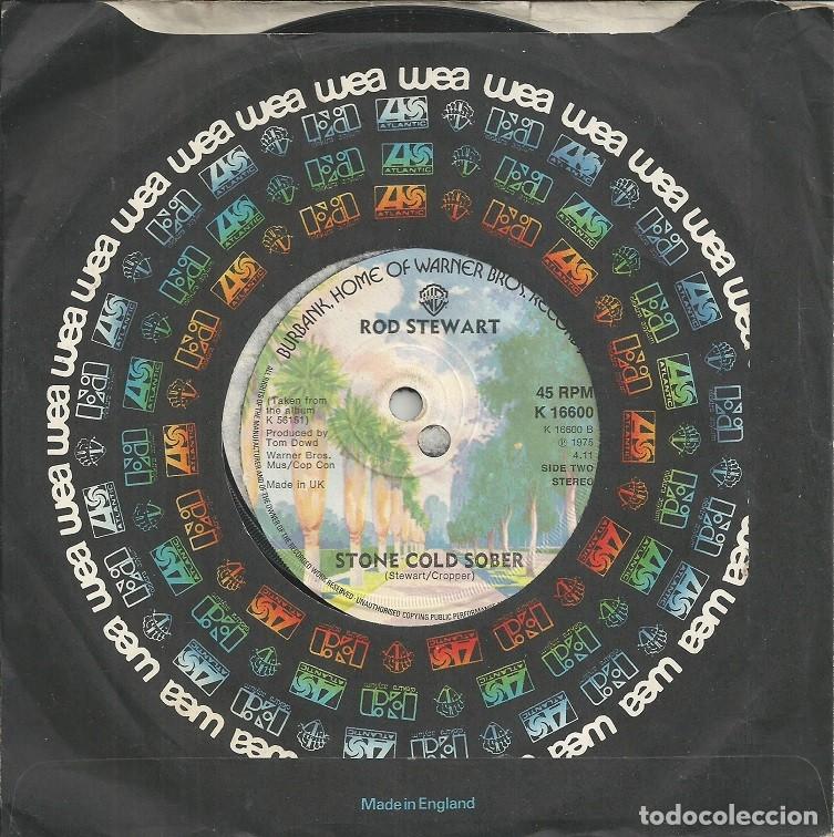 Discos de vinilo: ROD STEWART &middot;&middot;&middot; Sailing / Stone Cold Sober - (Single) - Foto 2